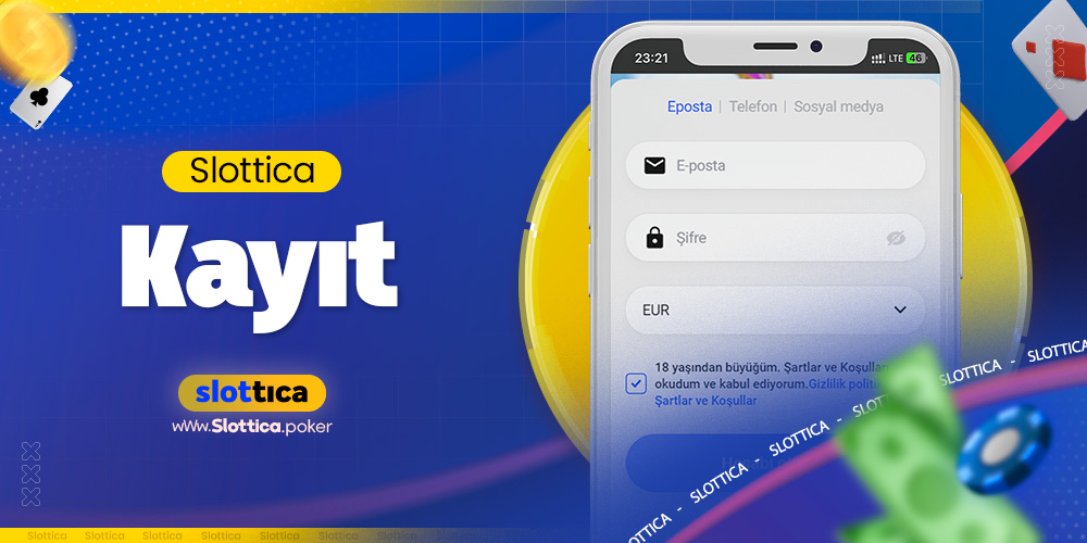Slottica Kayıt
